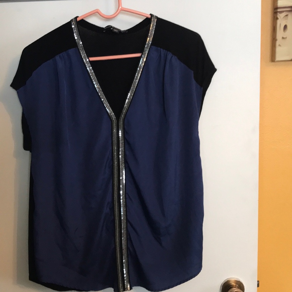 V-neck Blouse